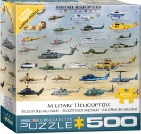 EUROGRAPHICS 8500-0088 MILITARY HELICOPTERS PUZZLE 500 PIEZAS