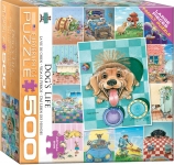 EUROGRAPHICS 8500-5365 DOG S LIFE BY GARY PATTERSON PUZZLE 500 PIEZAS