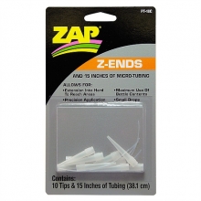 ZAP PT-18 Z-ENDS ( 10 EXTENDED TIPS/15 INCHES OF MICRO TUBING )