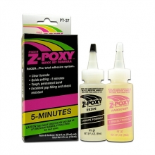 ZAP PT-37 2 FL OZ ( 59 ML ) 5 MINUTE Z POXY EPOXY