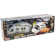 MOTORMAX 78202 BATTLE ZONE - BLACK HAWK HELICOPTER ( NEW COLOR )