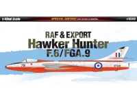 ACADEMY 12312 1:48 HAWKER HUNTER F6/FGA9 RAF & EXPORT JET FIGHTER