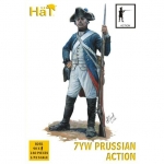 HAT 8281 1:72 7 YEARS WAR PRUSSIAN INFANTRY ACTION ( 40 )