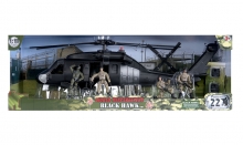 MCTOYS 77026 WORLD PEACEKEEPERS- BLACK HAWK ( 4 FIGURES INCLUDED )