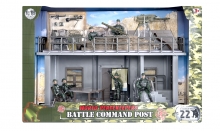 MCTOYS 77030 WORLD PEACEKEEPERS- BATTLE COMMAND POST ( 6 FIGURES INCLUDED )