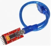 ZMXR FTDI BASIC PROGRAM DOWNLOADER USB TO TTL FT232 ( RED ) FOR ARDUINO