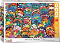 EUROGRAPHICS 6000-5421 MEXICAN CERAMIC PLATES PUZZLE 1000 PIEZAS