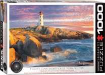 EUROGRAPHICS 6000-5437 PEGGY S COVE LIGHTHOUSE - HDR PUZZLE 1000 PIEZAS