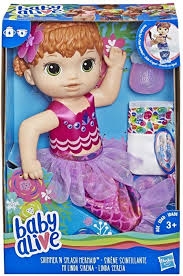 muñeca sirena baby alive