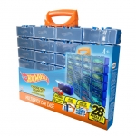 MATTEL HWCC8C MODULAR GUARDA AUTOS HOT WHEELS 28 PCS