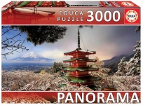EDUCA 18013 PUZZLE 3000 PIEZAS MONTE FUJI JAPON PANORAMA