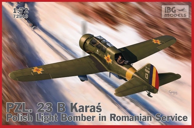 Mirax Hobbies - IBG 72510 PZL 23B KARA? ROMANIAN SERVICE 1:72