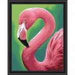 DIMENSIONS 91677 FLAMINGO FUN PAINT BY NUMBER ( 11PULGX14PULG )