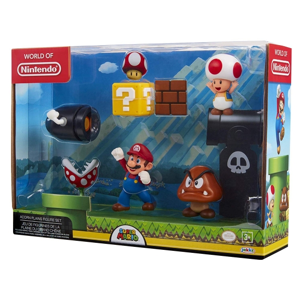 Mirax Hobbies - JAKKS PACIFIC 64510 NINTENDO 2 5IN 5 MARIO SET