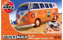 AIRFIX J6032 QUICKBUILD VW CAMPER VAN SURFIN