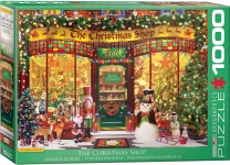 EUROGRAPHICS 6000-5521 THE CHRISTMAS SHOP BY G WALTON PUZZLE 1000 PIEZAS