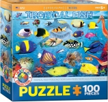 EUROGRAPHICS 6100-5484 TROPICAL FISH PUZZLE 100 PIEZAS
