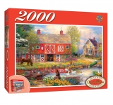 MASTERPIECES 72047 REFLECTIONS ON COUNTRY LIVING PUZZLE 2000 PIEZAS