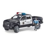 BRUDER 02505 RAM 2500 POLICE TRUCK WITH POLICEMAN