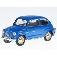 MAGAZINE ARG04 1:43 1962 FIAT 600D FITITO BLUE