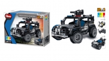 QIHUI 6810 TECH BRICKS 2 IN 1 POLICE CAR 391 PCS