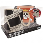 ABYSSE ABYPCK203 ONE PIECE STRAW HAT CREW MAGIC MUG AND COASTER GIFT SET