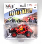 POLISTIL 96113 1/43 DESERT RALLY SLOT CAR SURTIDO