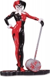 DIAMOND SELECT 63530 DC COLLECTIBLES HARLEY QUINN RED WHITE AND BLACK STATUE BY HUGHES