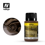 VALLEJO 73811 WEATHERING EFFECTS 40ML BARRO MARRON DENSO