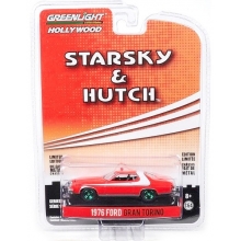 GREENLIGHT 44780A 1976 FORD GRAN TORINO STARSKY AND HUTCH TV SERIES 1975-79 * HOLLYWOOD SERIES 18