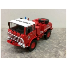 MAGAZINE FIRE37 1:43 IVECO UNIC 75PC FIRETRUCK FRANCE RED