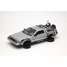WELLY 22441F 1983 DELOREAN *BACK TO THE FUTURE II* FLYING WHEEL VERSION 1:24