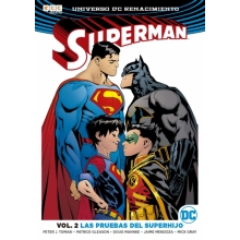 ECC DC SUPERMAN VOL 2 LAS PRUEBAS DEL SUPERHIJO