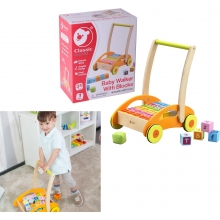 CLASSICWORLD 3306 BABY WALKER WITH BLOCKS