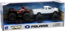 NEWRAY 50086 D C PICK UP W POLARIS SPORTSMAN XP1000