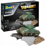 REVELL 03299 1:76 FIRST DIORAMA SET SHERMAN FIREFLY