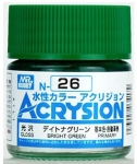 MRHOBBY 03417 N26 ACRYSION COLOR BRIGHT GREEN