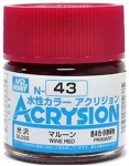 MRHOBBY 11237 N43 ACRYSION COLOR WINE RED