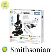 NSI 22249 SMITHSONIAN STEM 150X/450X/900X MICROSCOPE KIT