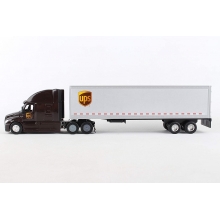 REALTOY RT68061 1:64 UPS TRACTOR TRAILER ( DIECAST )