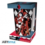 ABYSSE ABYVER125 DC COMICS HARLEY QUINN GLASS ( 16 ONZAS )