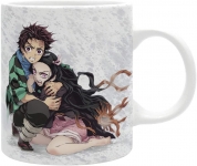 ABYSSE ABYMUG739 DEMON SLAYER TANJIRO & NEZUKO SNOW MUG ( 11 ONZAS )