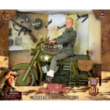 MCTOYS 90283 WORLD PEACEKEEPERS - WWII - MILITARY MOTORBIKE