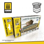 AMMO MIG JIMENEZ AMIG7181 ARMOUR SET - CAUNTER BRITISH CAMO