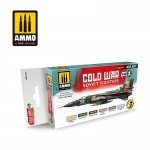 AMMO MIG JIMENEZ AMIG7240 COLD WAR SOVIET FIGHTERS COLORS