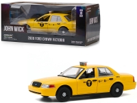 GREENLIGHT 84113 1:24 JOHN WICK CHAPTER 2 ( 2017 ) 2008 FORD CROWN VICTORIA TAXI