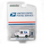 GREENLIGHT 29888 1:64 ( USPS ) LONG-LIFE POSTAL DELIVERY VEHICLE ( LLV ) WITH MAIL