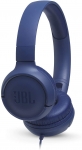 JBL T500 BLUE ON-EAR CORDED HEADPHONE ESPAÑOL CABLE