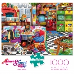 BUFFALO 11740A GM AIMEE STEWART COL PUZZLE 1000 PIEZAS PIXEL AND PIZZA