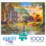 BUFFALO 11920.4 GM COUNTRY LIFE PUZZLE 1000 PIEZAS PZL SUNSET AT THE FARM